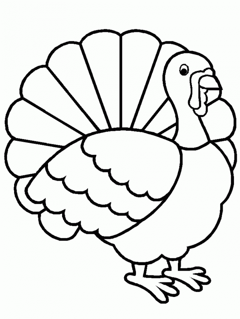 55 Turkey Printable Coloring Pages 15