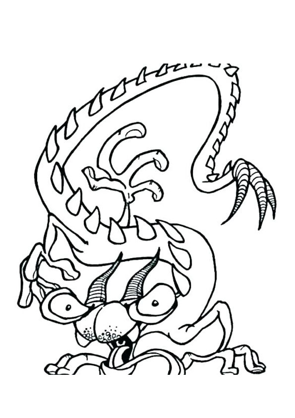 56 Sea Monster Coloring Pages 13