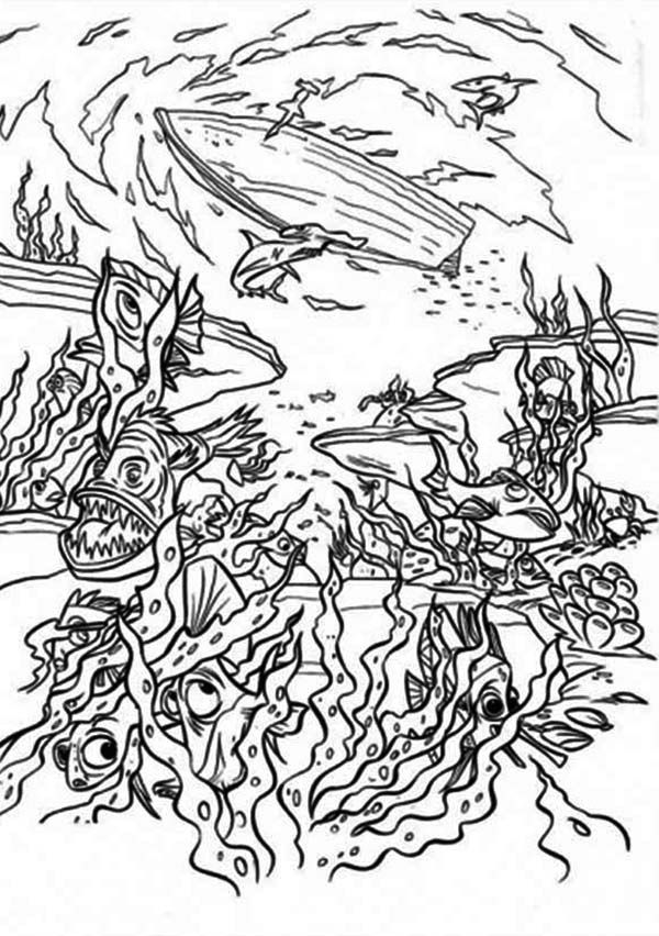 56 Sea Monster Coloring Pages 30