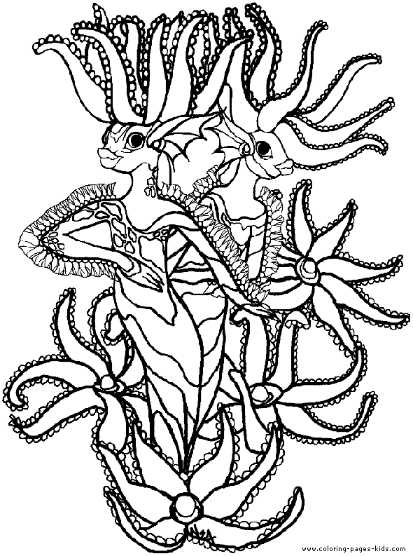 56 Sea Monster Coloring Pages 49