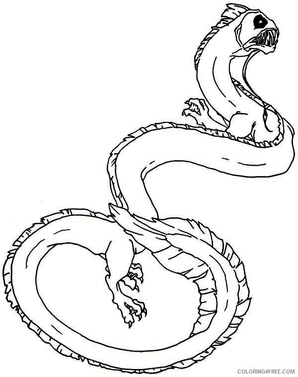 56 Sea Monster Coloring Pages 51