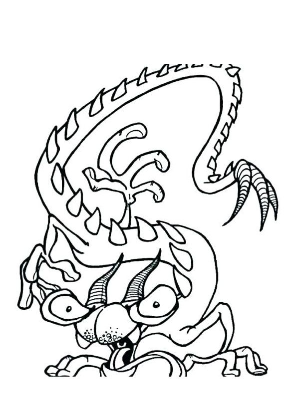 56 Sea Monster Coloring Pages 57