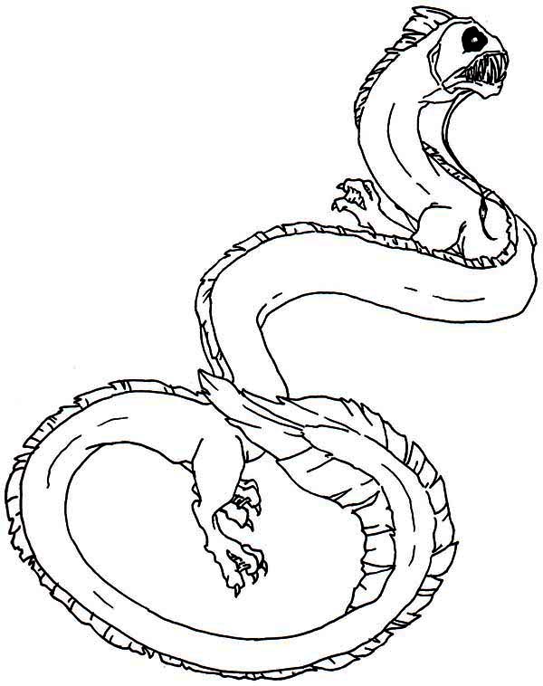 56 Sea Monster Coloring Pages 62