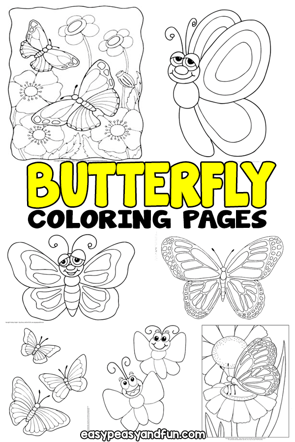 60 Butterfly Coloring Pages For Preschool 31