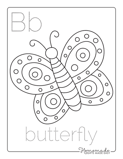 60 Butterfly Coloring Pages For Preschool 34