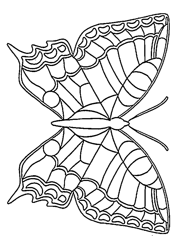 60 Butterfly Coloring Pages For Preschool 45