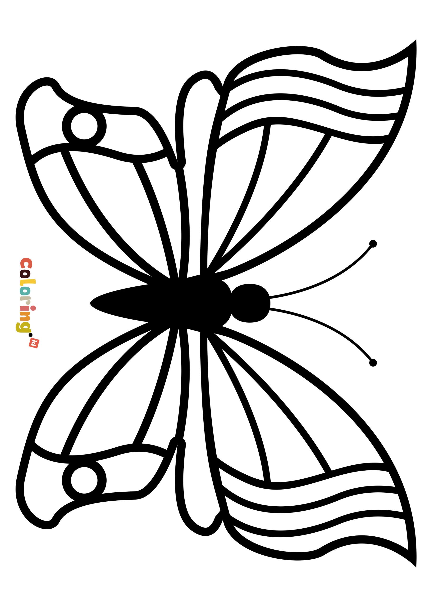 60 Butterfly Coloring Pages For Preschool 61