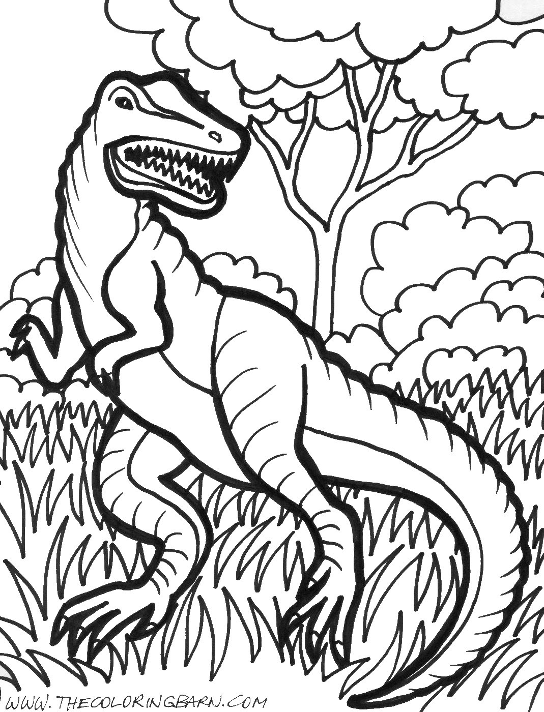 80 Dinosaur Printables Coloring Pages 40