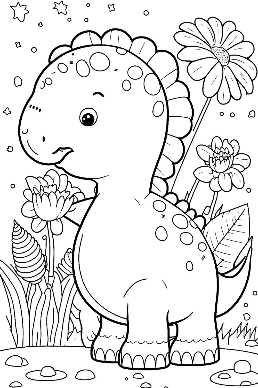 80 Dinosaur Printables Coloring Pages 51