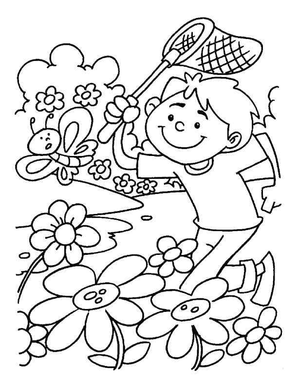 80 Printable Spring Garden Coloring Pages 1