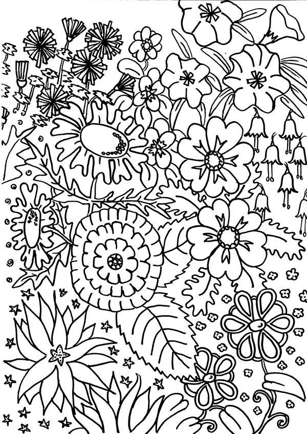 80 Printable Spring Garden Coloring Pages 17