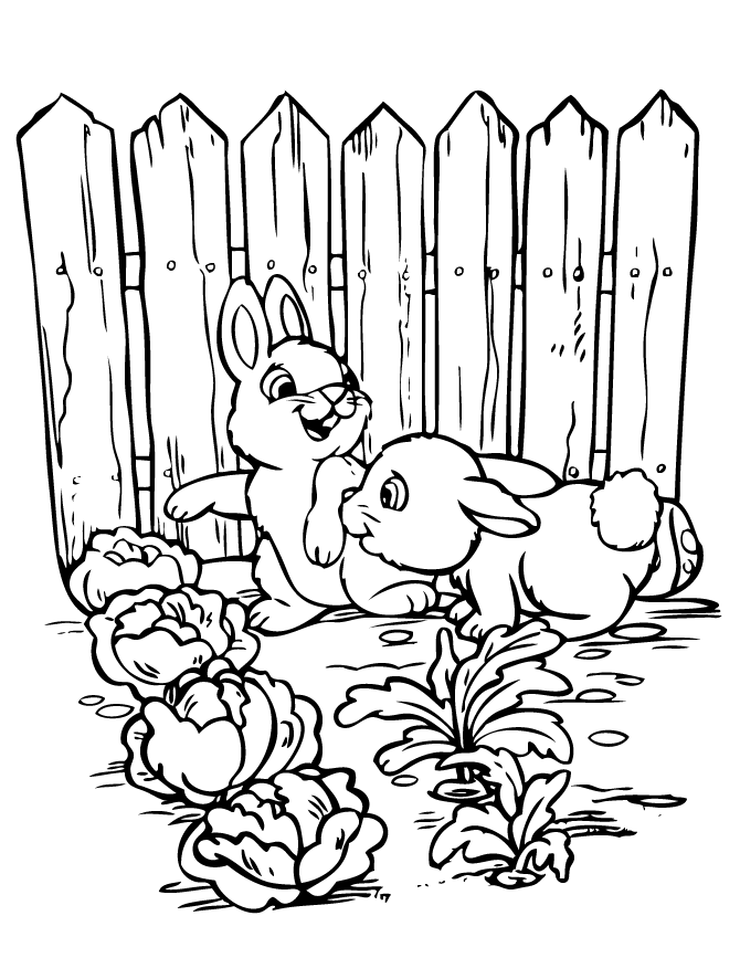 80 Printable Spring Garden Coloring Pages 29