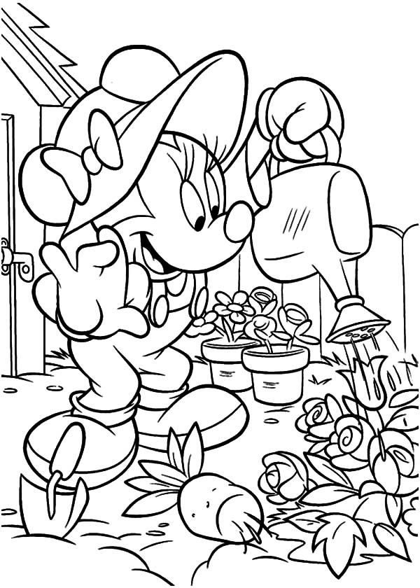 80 Printable Spring Garden Coloring Pages 34