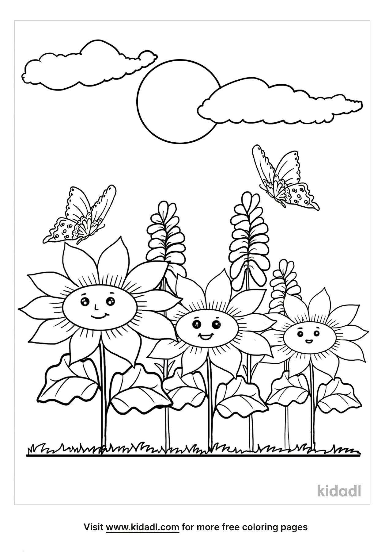 80 Printable Spring Garden Coloring Pages 73