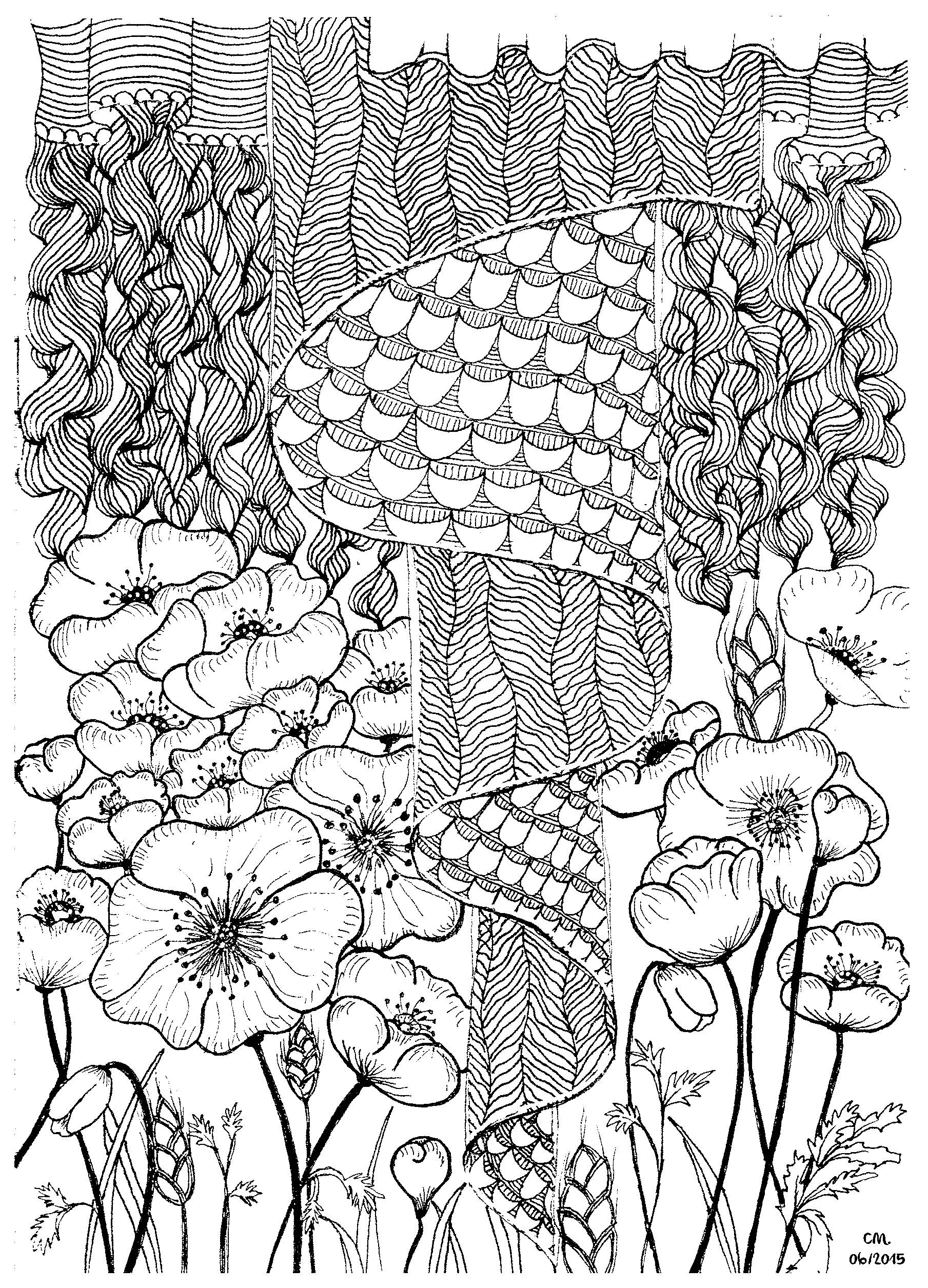 80 Printable Spring Nature Coloring Pages 12