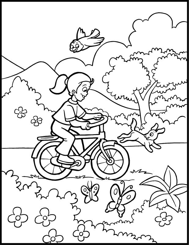 80 Printable Spring Nature Coloring Pages 24