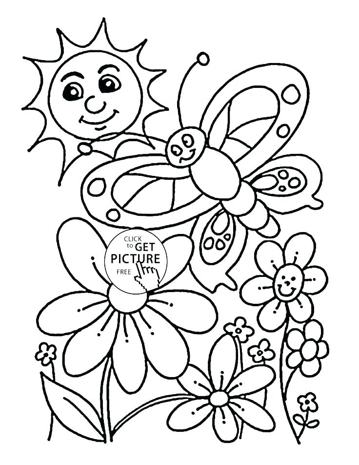 80 Printable Spring Nature Coloring Pages 6