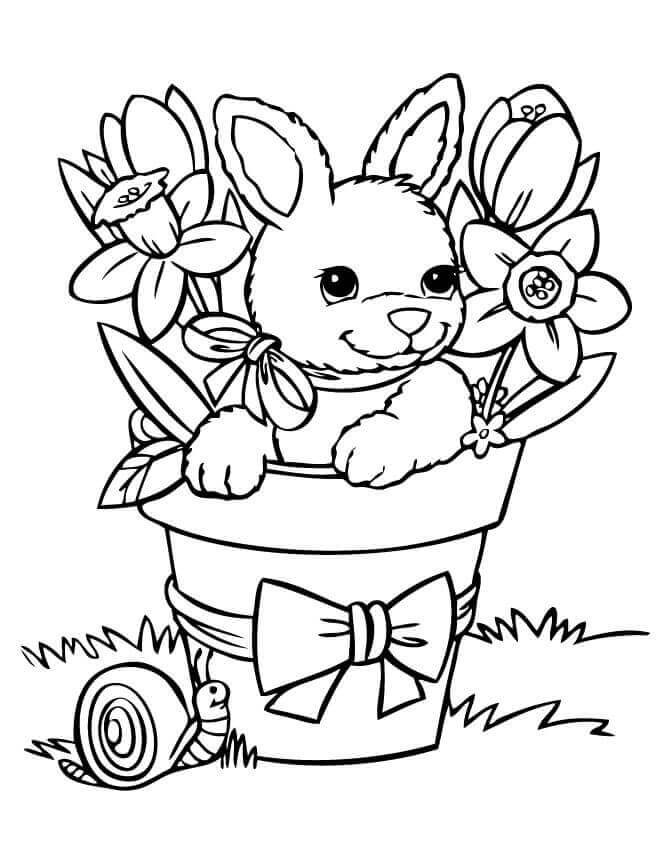 80 Printable Spring Nature Coloring Pages 79