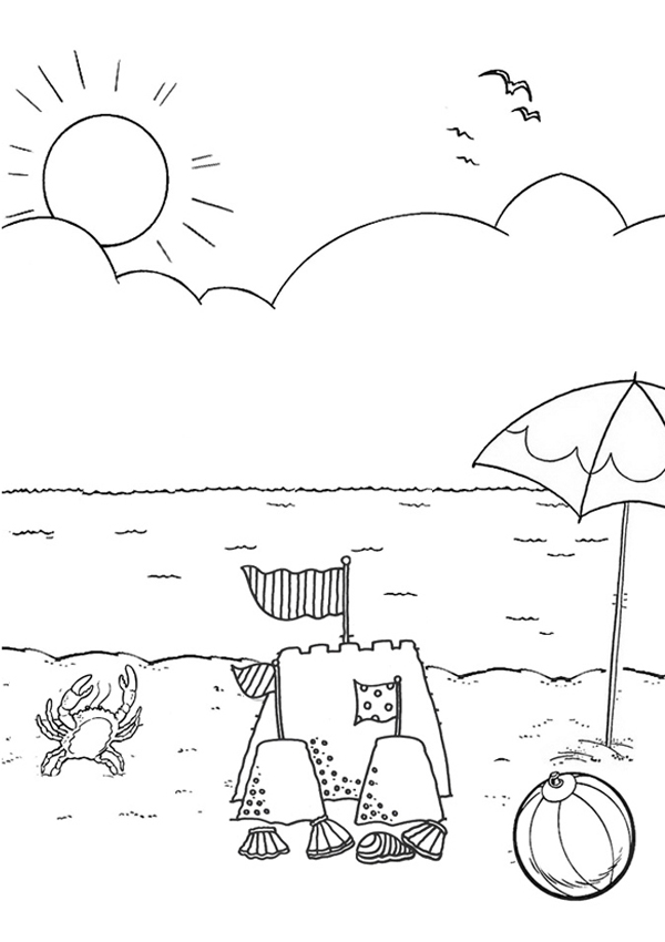 90 Printable Beach Ball Coloring Pages 28