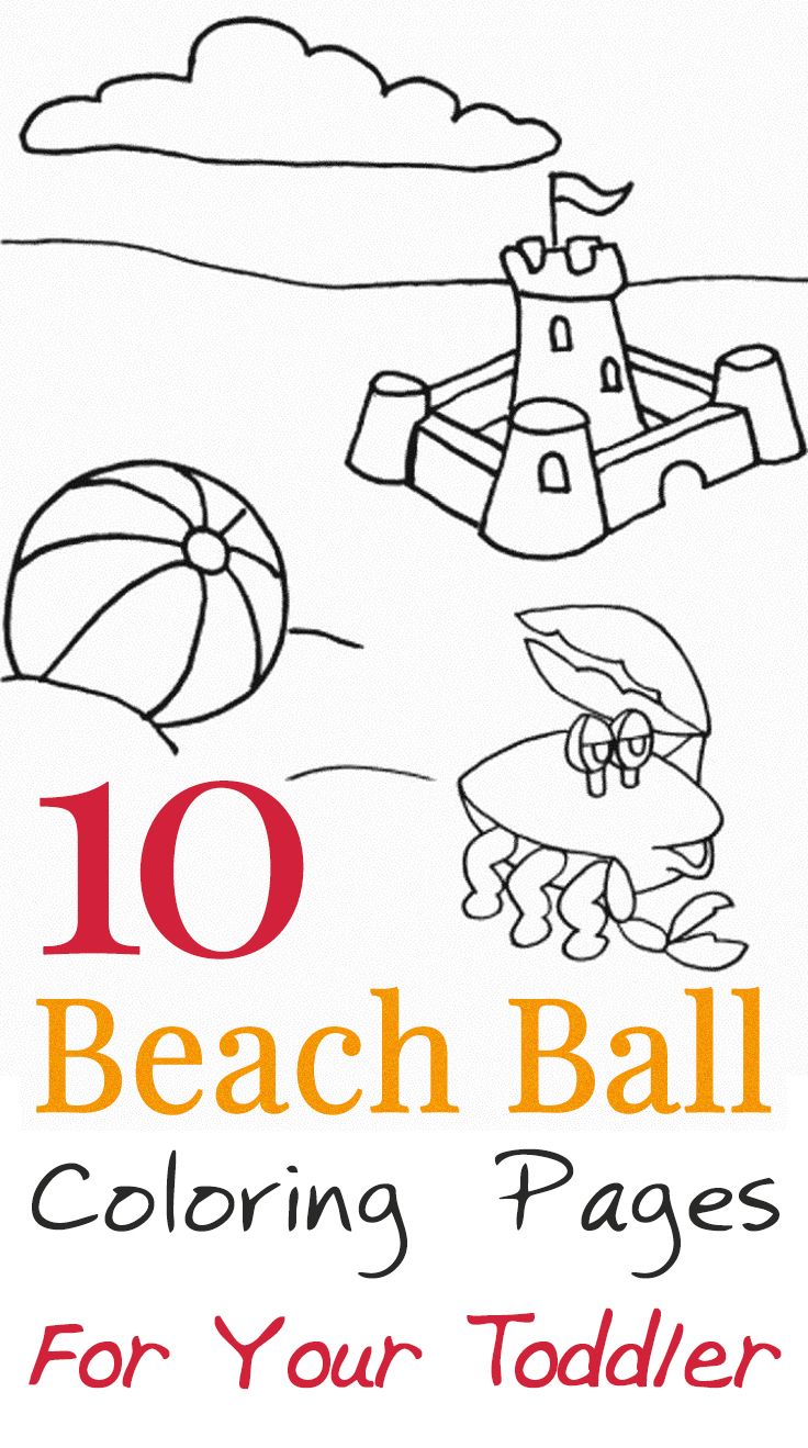 90 Printable Beach Ball Coloring Pages 35