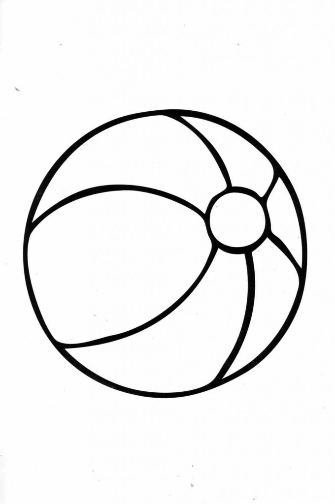 90 Printable Beach Ball Coloring Pages 73