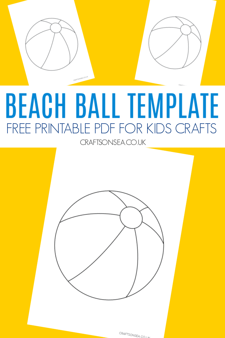 90 Printable Beach Ball Coloring Pages 81