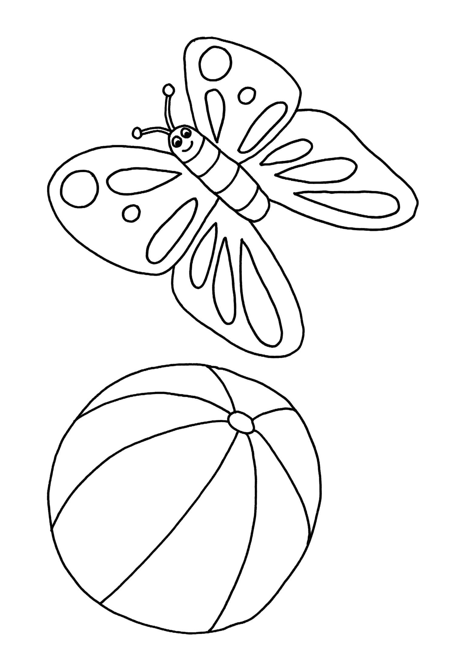 90 Printable Beach Ball Coloring Pages 85