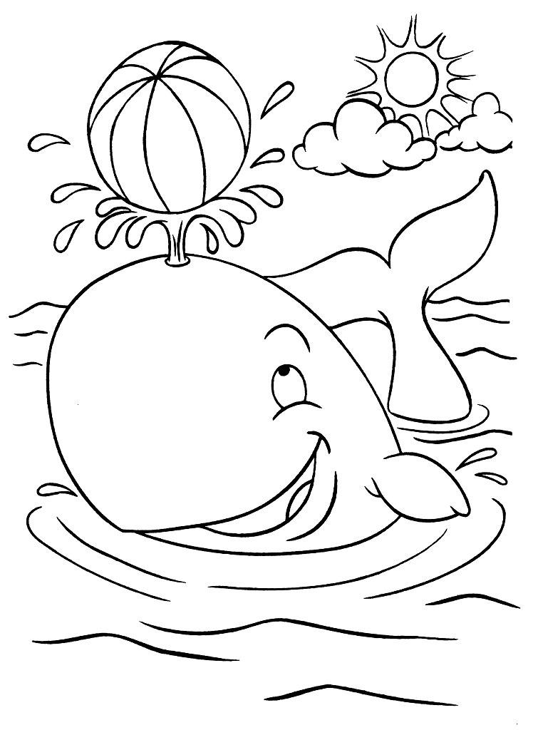 90 Printable Beach Ball Coloring Pages 9