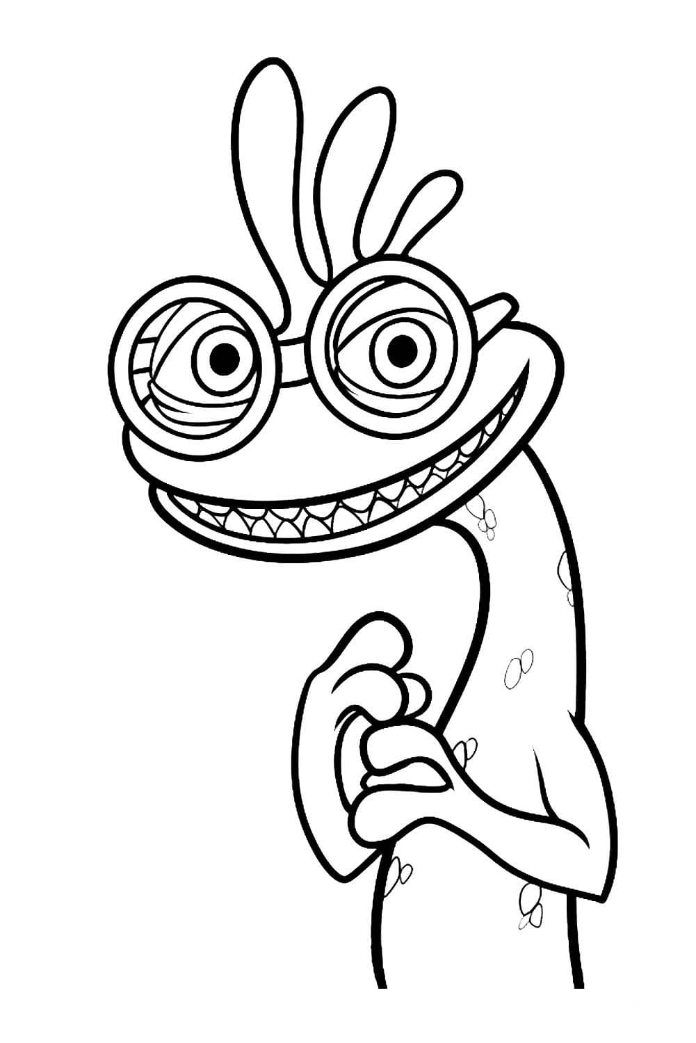 90 Printable Coloring Pages Monsters 67