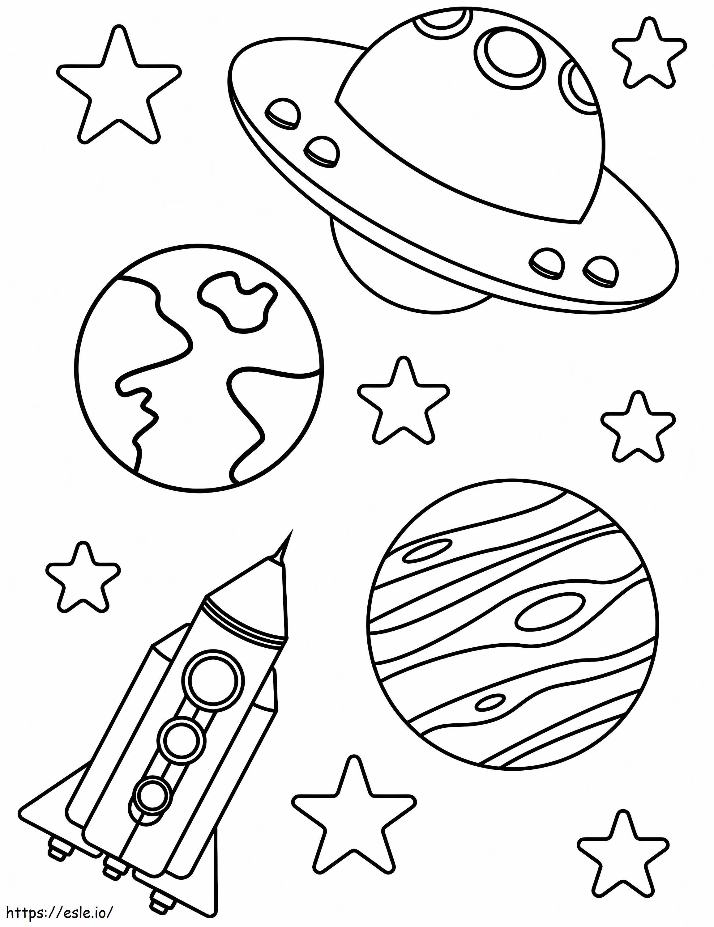 90 Printable Coloring Pages Of Outer Space 27