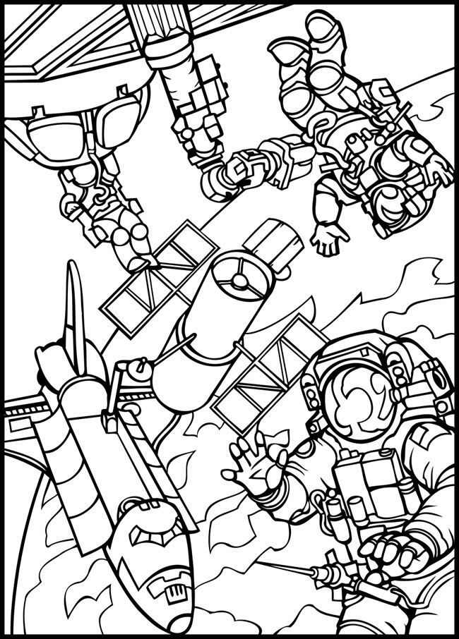 90 Printable Coloring Pages Of Outer Space 61