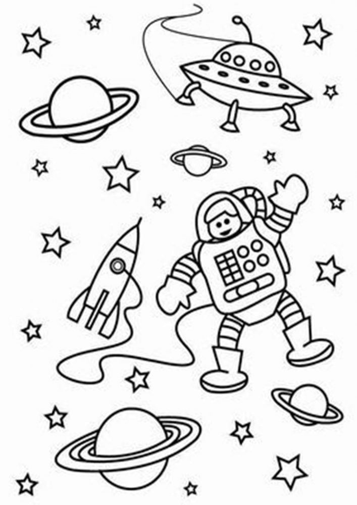 90 Printable Coloring Pages Of Outer Space 73