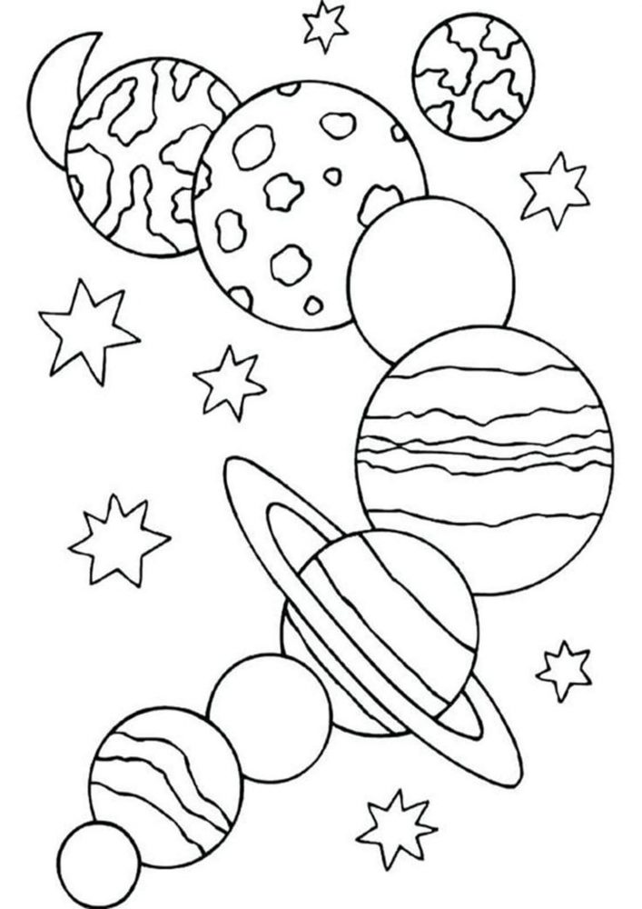 90 Printable Coloring Pages Of Outer Space 74