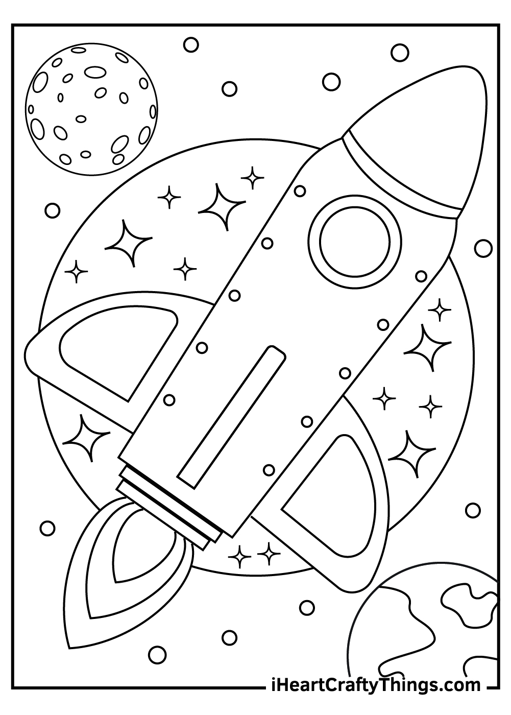 90 Printable Coloring Pages Of Outer Space 81