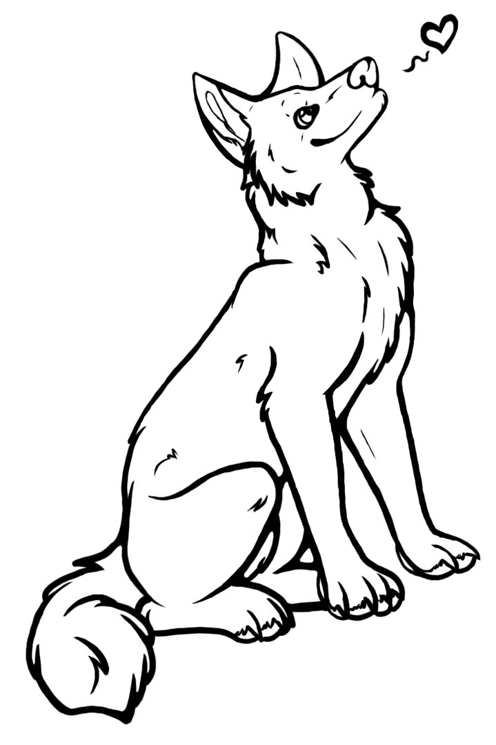 90 Printable Coloring Picture Of A Wolf 59