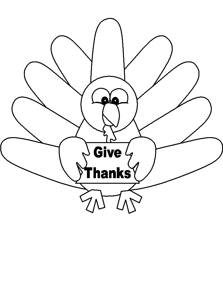 90 Printable Preschool Turkey Coloring Pages 10