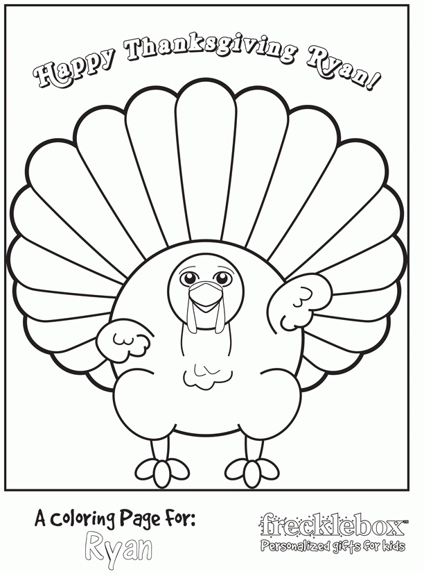 90 Printable Preschool Turkey Coloring Pages 81