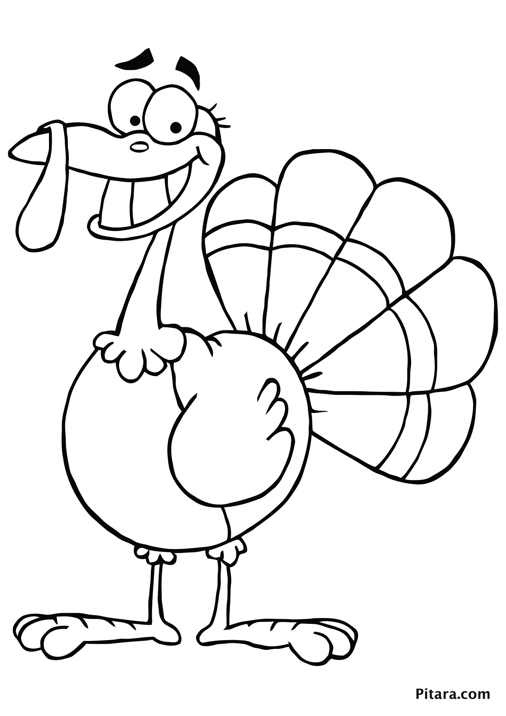 90 Printable Preschool Turkey Coloring Pages 86