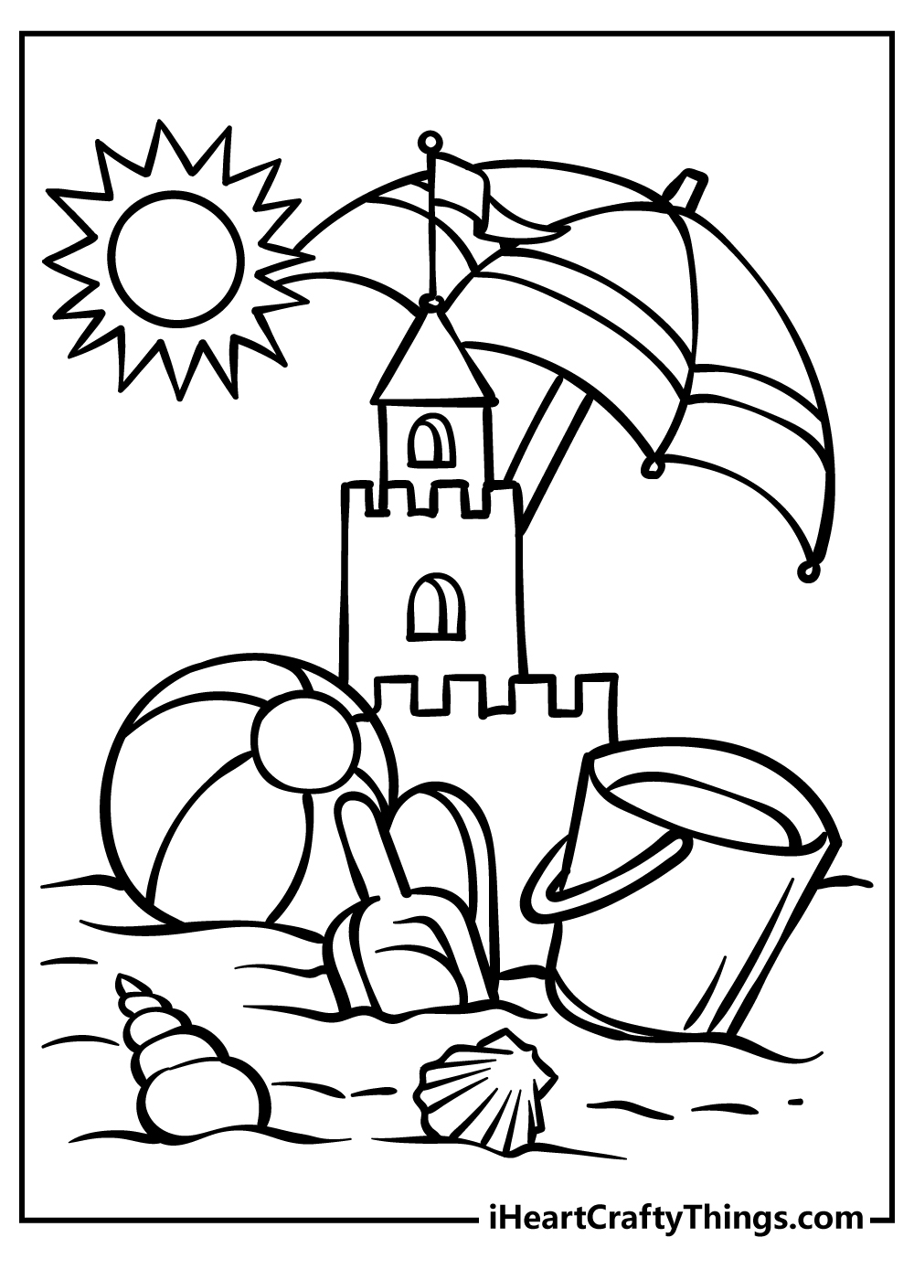 90 Printable Summer Fun Coloring Pages 32