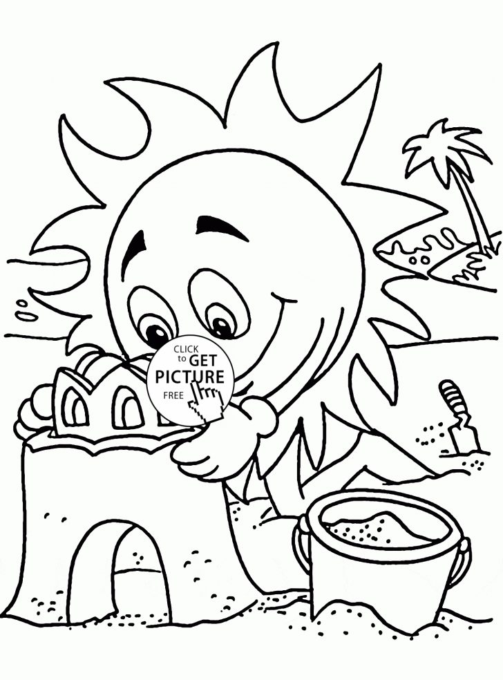 90 Printable Summer Fun Coloring Pages 38