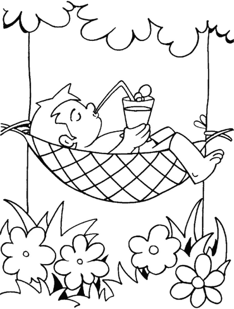 90 Printable Summer Fun Coloring Pages 42