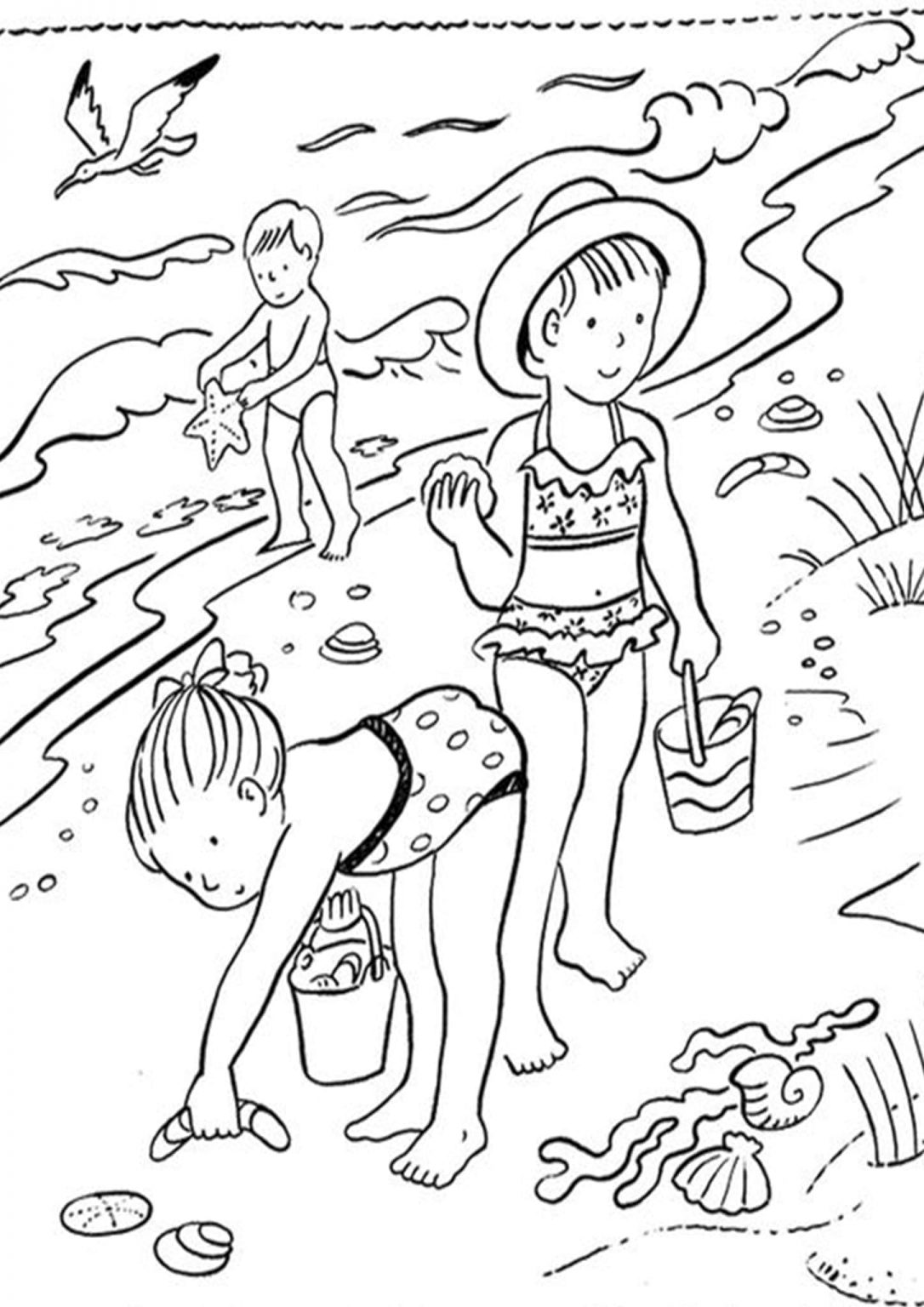 90 Printable Summer Fun Coloring Pages 43