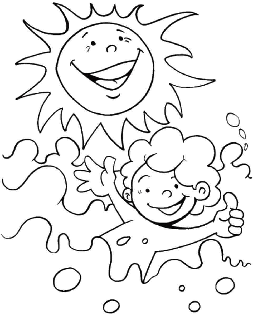 90 Printable Summer Fun Coloring Pages 63