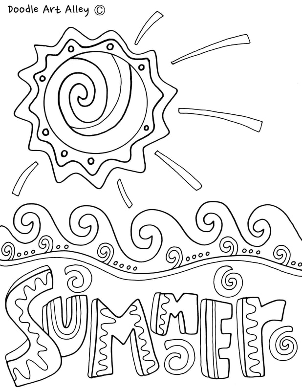 90 Printable Summer Fun Coloring Pages 66