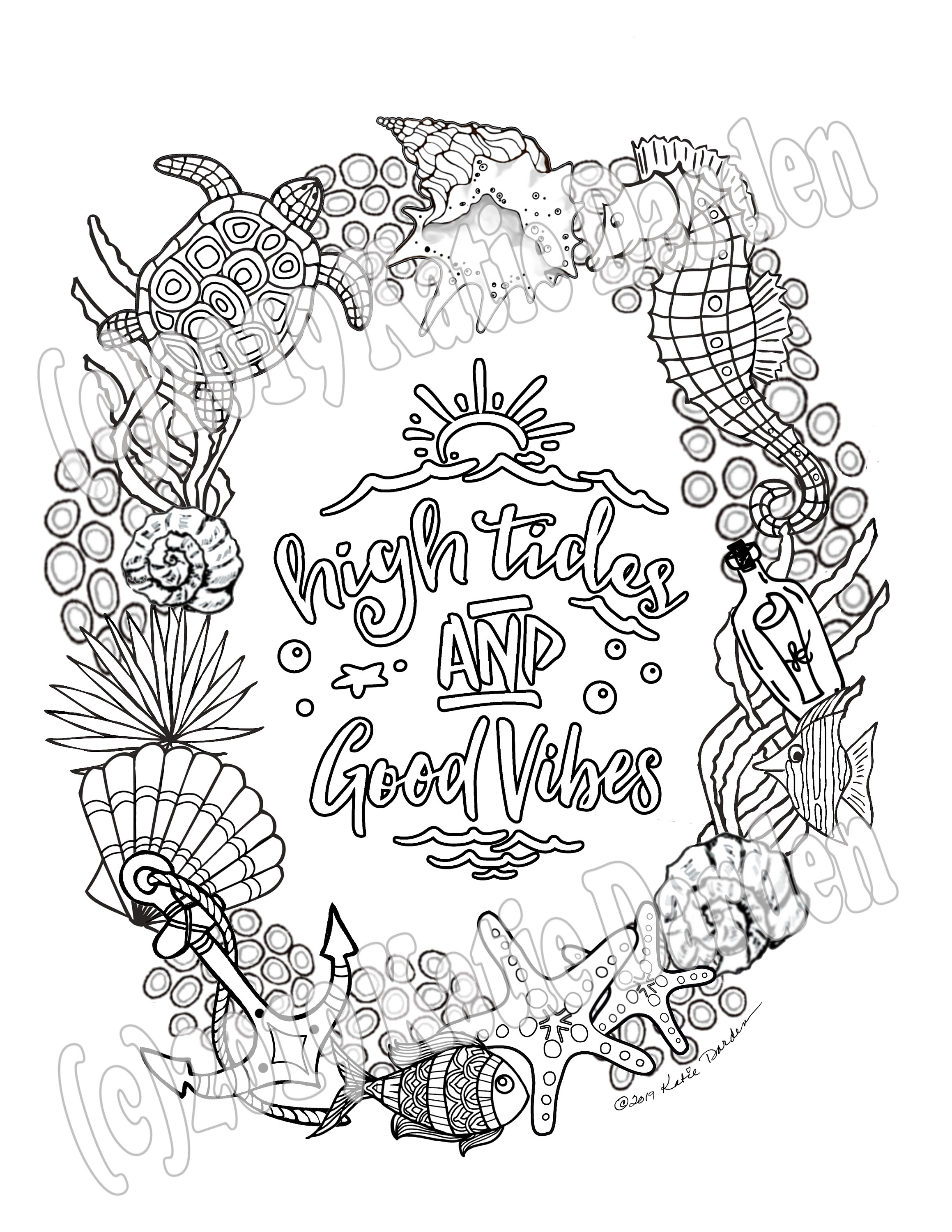 90 Printable Summer Fun Coloring Pages 80