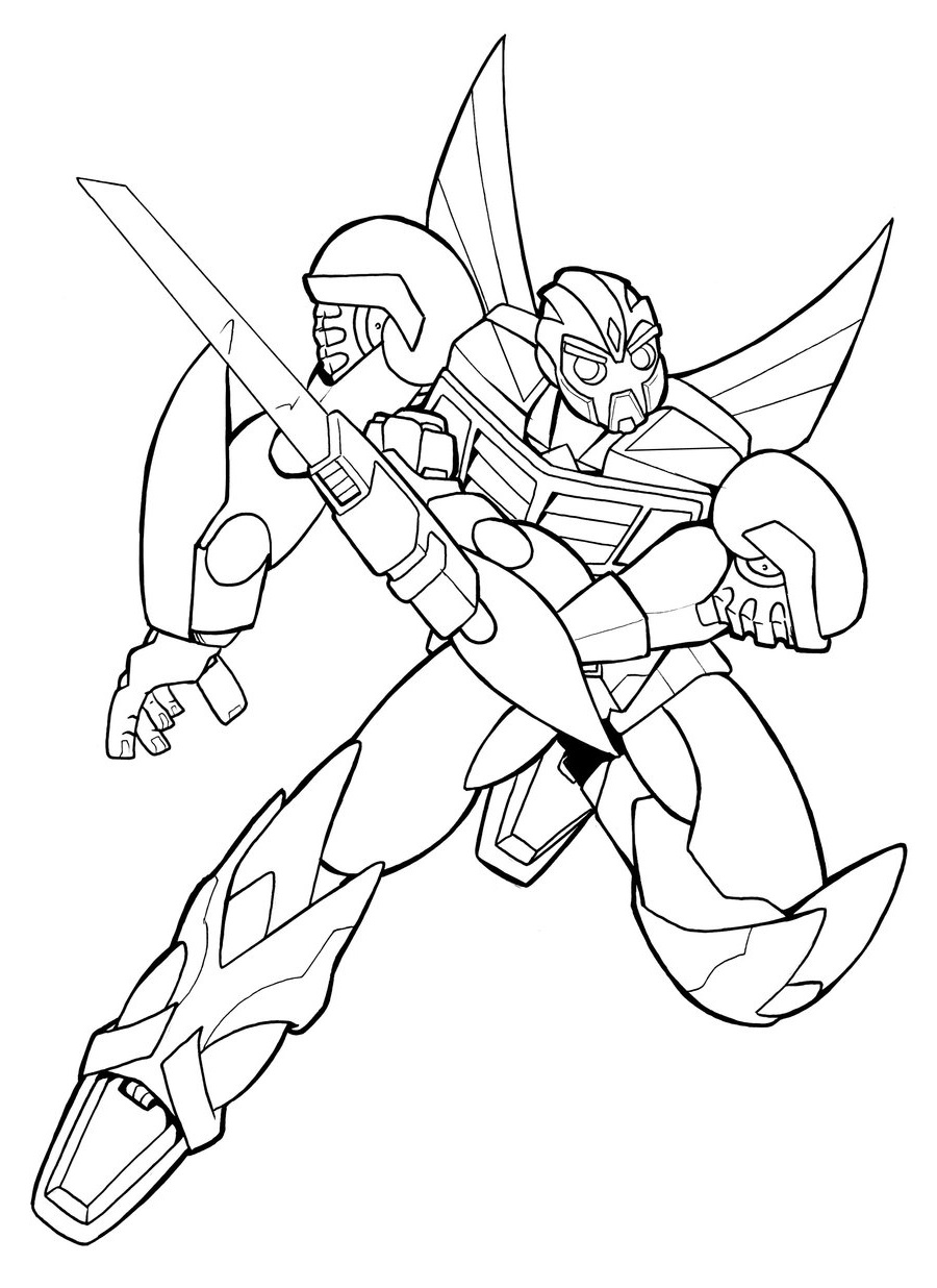 90 Transformer Printable Coloring Pages 11