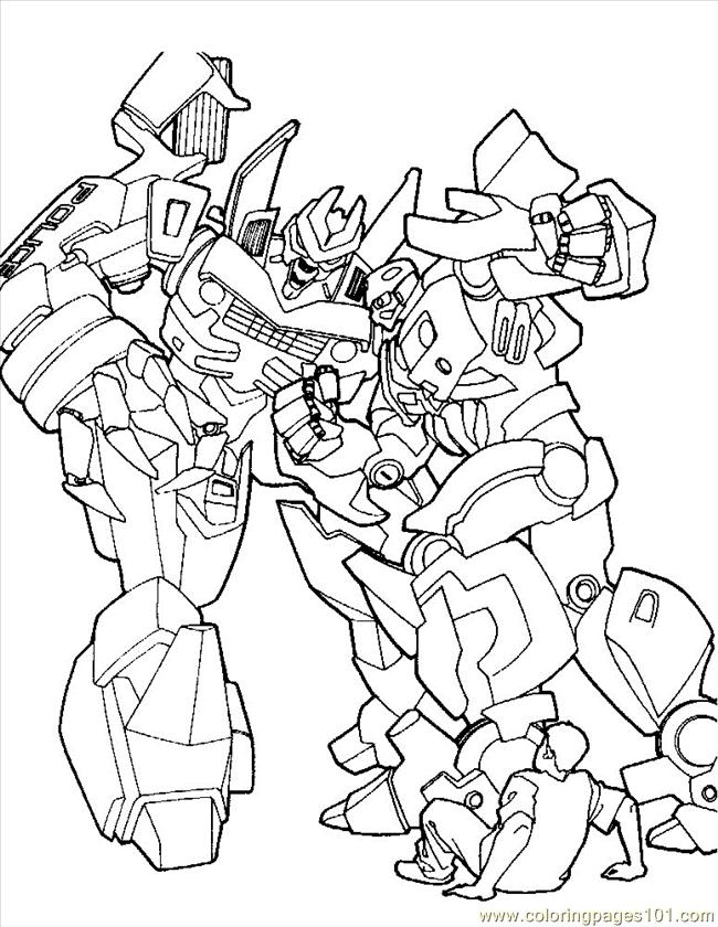 90 Transformer Printable Coloring Pages 15