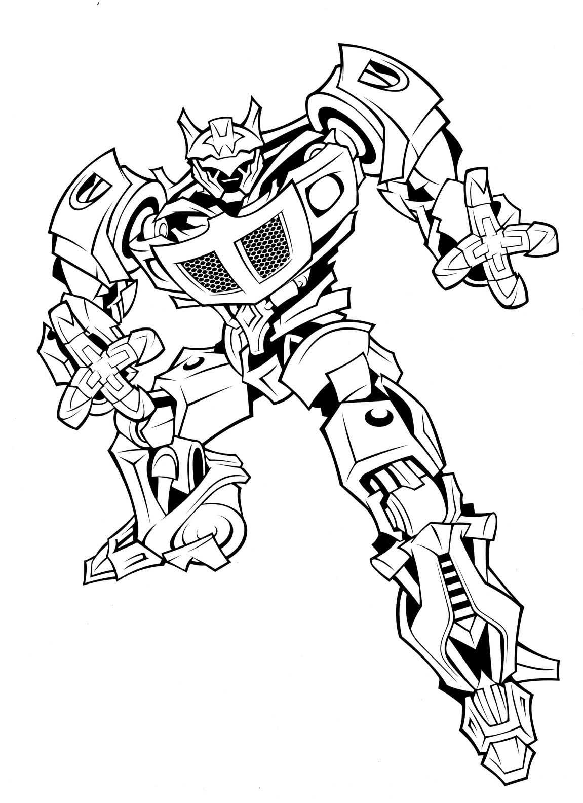 90 Transformer Printable Coloring Pages 19