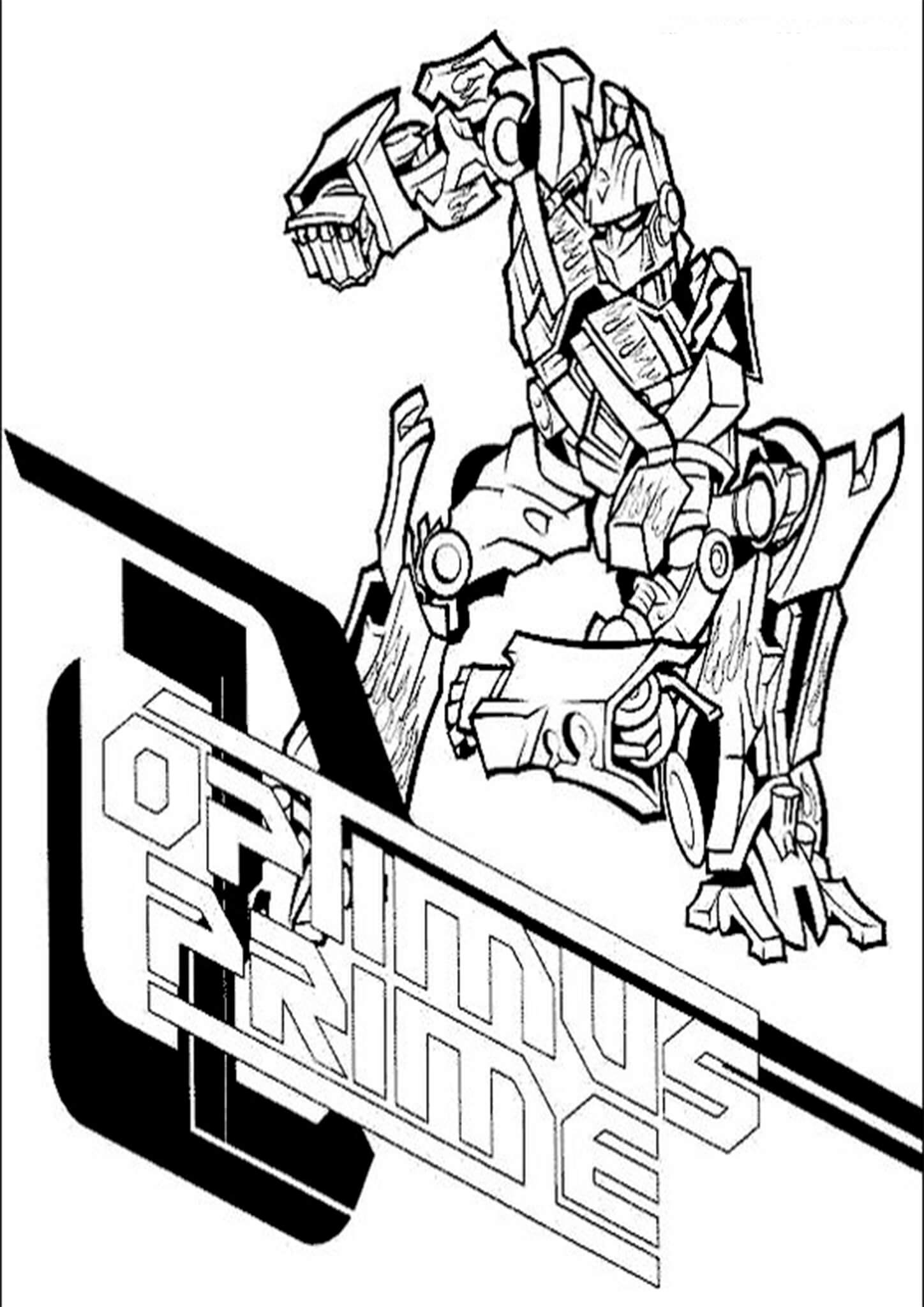 90 Transformer Printable Coloring Pages 31