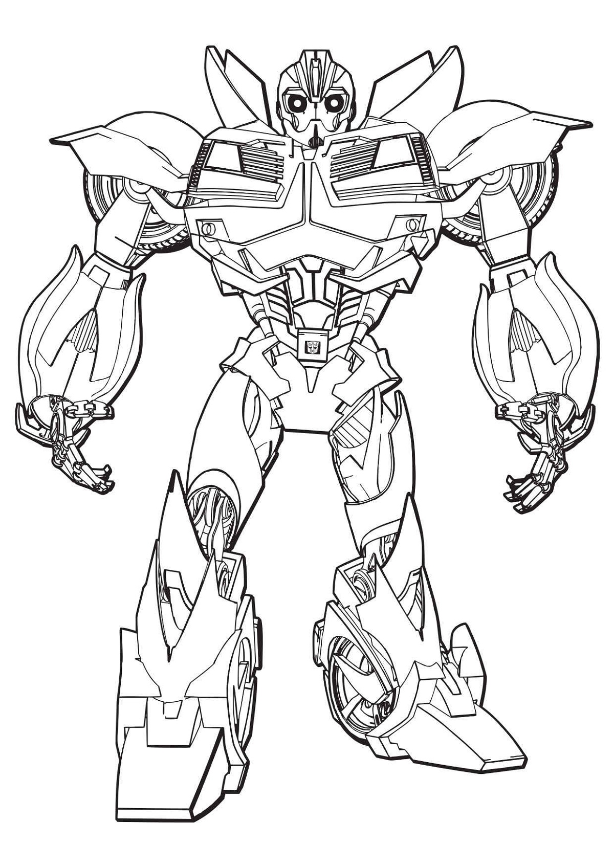 90 Transformer Printable Coloring Pages 34